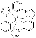 结构式 CAS# 562824-31-1, (OC-6-21)-三[2-(1H-吡唑-1-基)苯基]铱