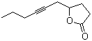 structure of CAS# 56407-87-5, 5-(2-Hexyn-1-yl)dihydro-2(3H)-furanone