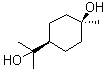 结构式 CAS# 565-50-4, 反式-萜二醇; 反式-对薄荷烷-1,8-二醇
