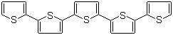 alpha-Quinquethiophene molecular structure (CAS 5660-45-7)