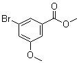 Methyl 3-bromo-5-methoxybenzoate molecular structure (CAS 56709-70-7)