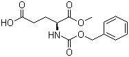 structure of CAS# 5672-83-3, 1-Methyl N-carbobenzoxy-L-glutamate;Z-Glu-OMe