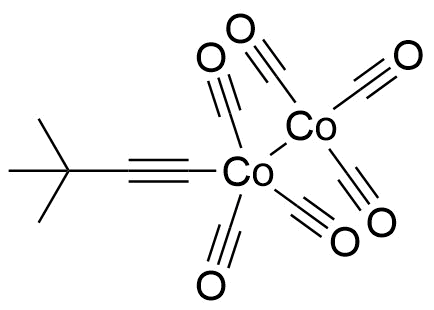 tert-Butylacetylenedicobalthexacarbonyl molecular structure (CAS 56792-69-9)
