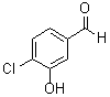 结构式 CAS# 56962-12-0, 4-氯-3-羟基苯甲醛