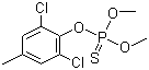 甲基立枯磷分子结构 (CAS 57018-04-9)