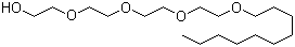 结构式 CAS# 5703-94-6, 四聚乙二醇单癸醚; 癸醇聚醚-4