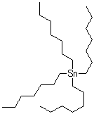 Tetraheptylstannane molecular structure (CAS 57055-26-2)