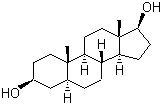 5alpha-Androstane-3b,17b-diol molecular structure (CAS 571-20-0)