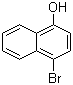 结构式 CAS# 571-57-3, 4-溴-1-萘酚