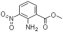 Methyl 2-amino-3-nitrobenzoate molecular structure (CAS 57113-91-4)