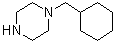 结构式 CAS# 57184-23-3, N-(环己基甲基)哌嗪