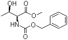 N-Carbobenzyloxy-L-threonine methyl ester molecular structure (CAS 57224-63-2)