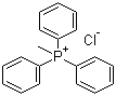 structure of CAS# 57283-72-4, Methyl(triphenyl)phosphonium chloride;1,4,6,7-Tetrachloronaphthalene
