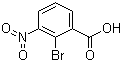 2-Bromo-3-nitrobenzoic acid molecular structure (CAS 573-54-6)