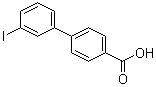 3'-碘联苯-4-羧酸分子结构 (CAS 5737-84-8)