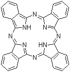 结构式 CAS# 574-93-6, 酞菁