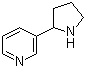 3-(2-Pyrrolidinyl)pyridine molecular structure (CAS 5746-86-1)