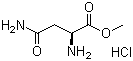 L-Asparagine methyl ester hydrochloride molecular structure (CAS 57461-34-4)