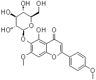 结构式 CAS# 57498-69-8, Angeflorin
