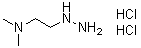结构式 CAS# 57659-80-0, 2-肼基-N,N-二甲基乙胺二盐酸盐