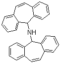 Bis(5H-dibenzo[a,d]cyclohepten-5-yl)amine molecular structure (CAS 57705-01-8)