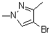 structure of CAS# 5775-82-6, 4-Bromo-1,3-dimethyl-1H-pyrazole