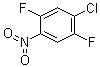 4-Chloro-2,5-difluoronitrobenzene molecular structure (CAS 578-28-9)