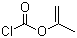 结构式 CAS# 57933-83-2, 异丙烯基氯甲酸酯