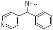 结构式 CAS# 58088-57-6, alpha-苯基-4-吡啶甲胺