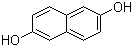 2,6-Naphthalenediol  molecular structure (CAS 581-43-1)