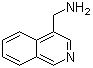 structure of CAS# 58123-56-1, 4-Isoquinolinemethanamine;[(Isoquinolin-4-yl)methyl]amine