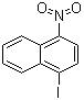 1-碘-4-硝基萘分子结构 (CAS 58258-66-5)