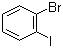 结构式 CAS# 583-55-1, 邻碘溴苯; 2-溴碘苯; 1-溴-2-碘苯
