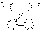9,9-Bis[(acryloyloxy)methyl]fluorene molecular structure (CAS 583036-99-1)