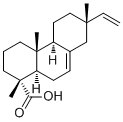 Isopimaric acid molecular structure (CAS 5835-26-7)
