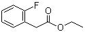 2-Fluorobenzeneacetic acid ethyl ester molecular structure (CAS 584-74-7)