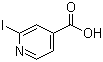 2-Iodoisonicotinic acid molecular structure (CAS 58481-10-0)