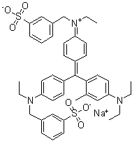 Brilliant Milling Blue BA molecular structure (CAS 5863-46-7)