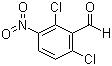2,6-二氯-3-硝基苯甲醛分子结构 (CAS 5866-97-7)