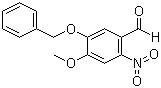 5-Benzyloxy-4-methoxy-2-nitrobenzaldehyde molecular structure (CAS 58662-50-3)