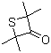 structure of CAS# 58721-01-0, 2,2,4,4-Tetramethyl-3-thietanone