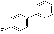 2-(4-Fluorophenyl)pyridine molecular structure (CAS 58861-53-3)