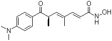 结构式 CAS# 58880-19-6, 曲古柳菌素 A