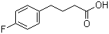4-(4-Fluorophenyl)butanoic acid molecular structure (CAS 589-06-0)