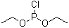 结构式 CAS# 589-57-1, 氯亚磷酸二乙酯