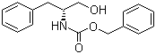 结构式 CAS# 58917-85-4, N-苄氧羰基-D-苯丙氨醇