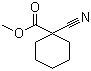structure of CAS# 58920-80-2, Methyl 1-cyanocyclohexanecarboxylate