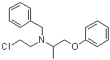 Phenoxybenzamine molecular structure (CAS 59-96-1)