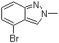 4-Bromo-2-methyl-2H-indazole molecular structure (CAS 590417-93-9)