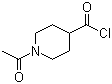 1-Acetyl-4-piperidinecarbonyl chloride molecular structure (CAS 59084-16-1)